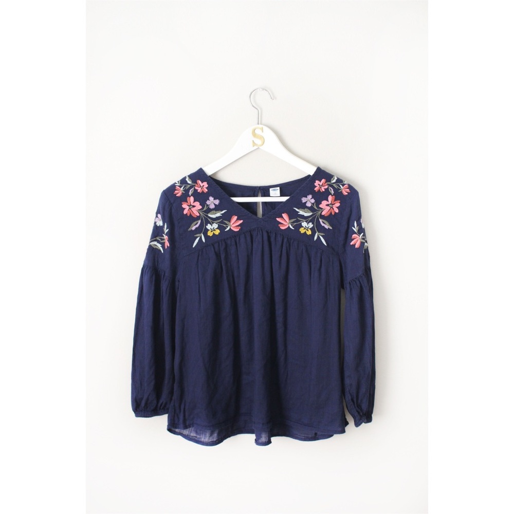 ❗️FLASH SALE❗️Embroider Boho Blouse